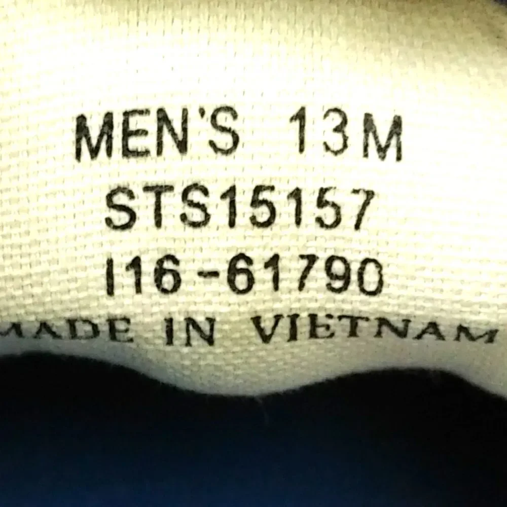 Sperry Top Sider Cutter‎ CVO 11 Boat Shoes Sneakers Men's Size 13 M Blue